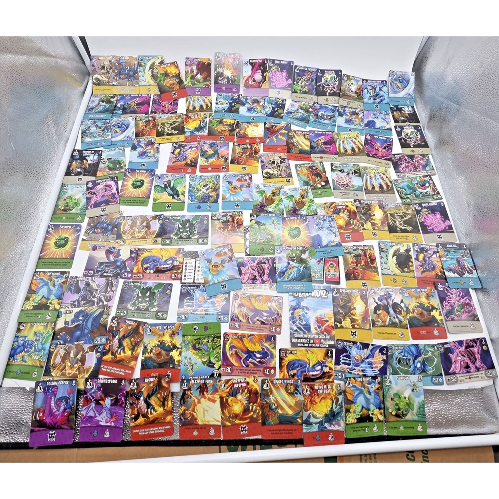 DRAGAMONZ Lot Of 109 Cards